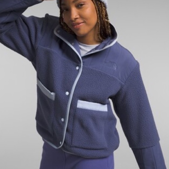 The North Face Womens Cragmont Colorblocked Lapis Blue Combo 2x NWT - Picture 2 of 9